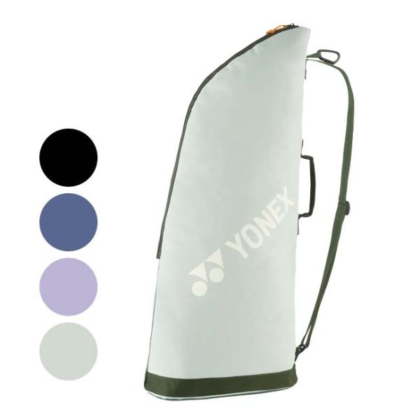 SPECカラー：ブラック(007)、ネイビーブルー(019)、ラベンダー(022)、スモークミント(647)サイズ：約32×18×75cm素材：ポリエステル原産国/製造国：台湾仕様・特徴：テニスラケットを2本収納できるラケットケース。カラビ...