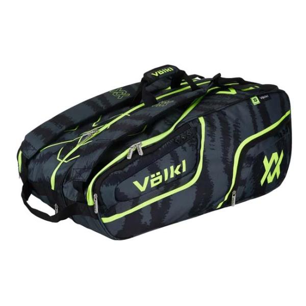 ラケットバック　ゼブラ柄 VOLKL（フォルクル） 6本収納 2025 ZEBRA COMBI BAG ゼブラ コンビ