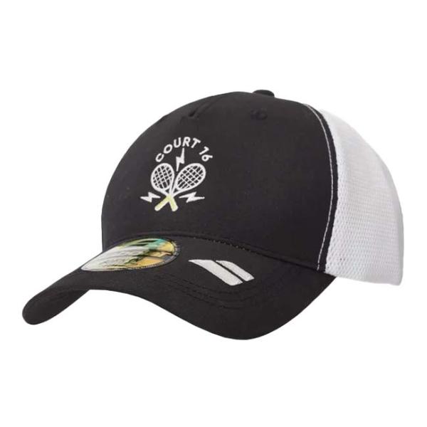 SPECカラー：ブラック×ブラック(2000)サイズ：ジュニアフリーサイズ ※背面のアジャスターでフィット感の調整可能素材：ポリエステル100%名称：Babolat Curve Trucker Court 16 Junior Hat原産国/...