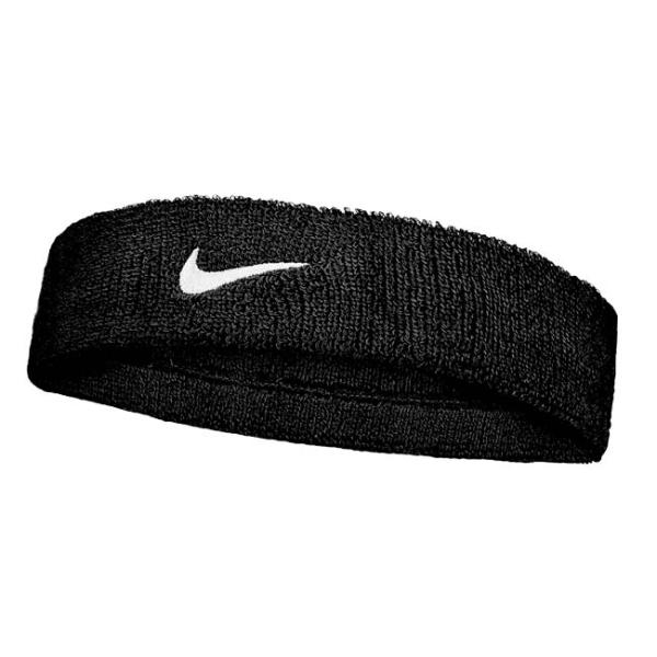 SPECカラー：ブラック×ホワイト(010)サイズ：フリー ※平置きサイズ：約4.5×17cm素材：綿71%、ナイロン19%、ポリエステル10%入数：1枚入り名称：Nike Swoosh Headband原産国/製造国：タイ仕様・特徴：肌触...