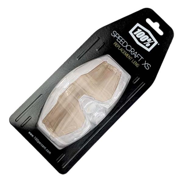 100% The craft XL 替えレンズ付き 交換用レンズ 100%(ワンハンドレッド) スピードクラフトXS用