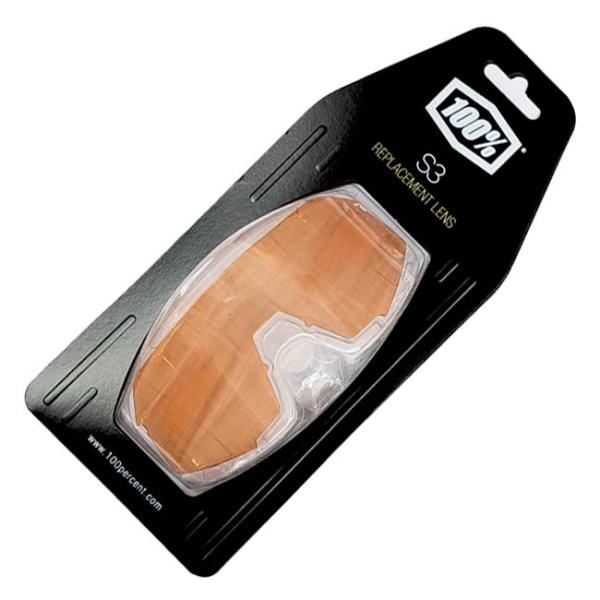 ＊正規品＊ 新品 送料無料 100% S3 交換 レンズ パープル 100% ワンハンドレッド S3 REPLACEMENT LENS - Purple Multilayer