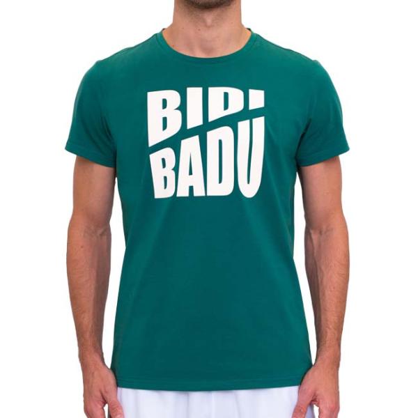 40%OFF在庫処分特価 海外サイズ BIDI BADU(ビディバドゥ) 2024 FA メンズ SPIKE チル 半袖Tシャツ M1620040-DGN ダークグリーン(24y6mテニス)