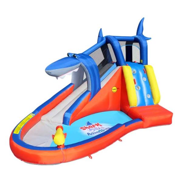 Happy Hop(ハッピーホップ) Shark Cave Adventure シャーク ケーブ アドベンチャー Water Slide S ウォータースライドS プール 水遊び 滑り台 58715(25y8m)