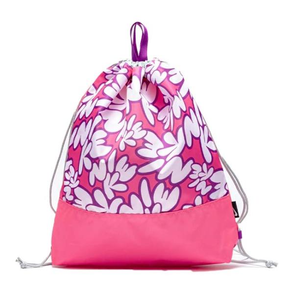 SPECカラー：ピンク(003)サイズ：約39×43×7cm容量：約10L素材：ポリエステル／裏面：ポリウレタンコーティング原産国/製造国：ベトナム仕様・特徴：ナップザックタイプのプールバッグ。軽くて持ち運びに便利。手提げストラップとショル...