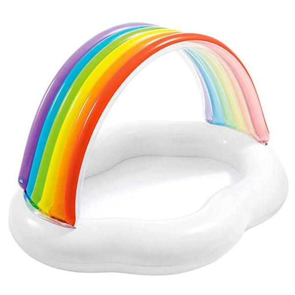 �݌ɏ������� INTEX(�C���e�b�N�X) ���C���{�[�N���E�h �x�r�[�v�[�� �r�j�[���v�[�� ���V�� 57141NP-�z���C�g×���C���{�[(22y6m)