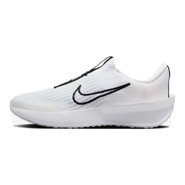 在庫処分特価 ナイキ(NIKE) メンズ インタラクト ラン イージーオン ロードランニングシューズ FV5590-100 ホワイト×ブラック×ホワイト(25y10m)