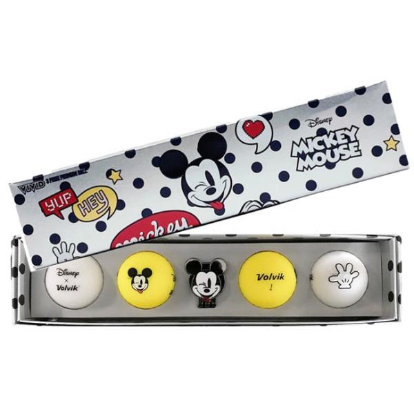 Volvik ボルビック Disney Gift Pack 2 0 ディズニーギフトパック 2 0 ゴルフボール4球 キャップクリップセット Vv59na87 999 ミッキー 22y4m アミュゼスポーツ 通販 Yahoo ショッピング