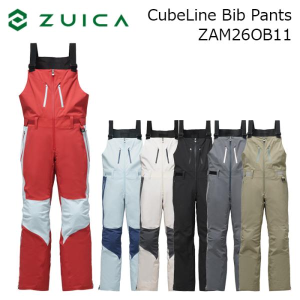 ZUICA ズイカ スキーウェア パンツ CubeLine Bib Pants / ZAM26OB11 26-27モデル