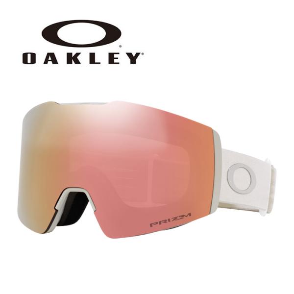OAKLEY オークリー スノーゴーグル FALL LINE M：MATTE COOL GREY / PRIZM ROSE GOLD IRIDIUM OO7103-69 71036900 25-26モデル