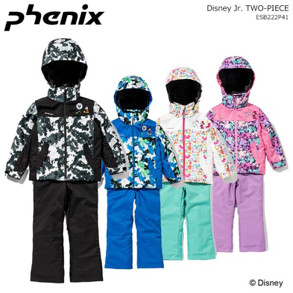 PHENIX/フェニックス ディズニー ジュニアスキーウェア 上下セット 