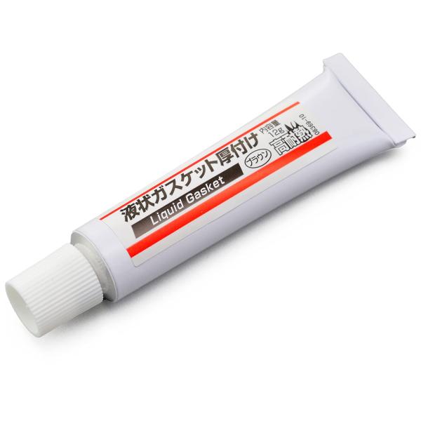 デイトナ Daytona  バイク用 液体ガスケット シリコン系 高耐熱/耐オイル/耐クーラント マフラー対応 12g ブラウン 96309