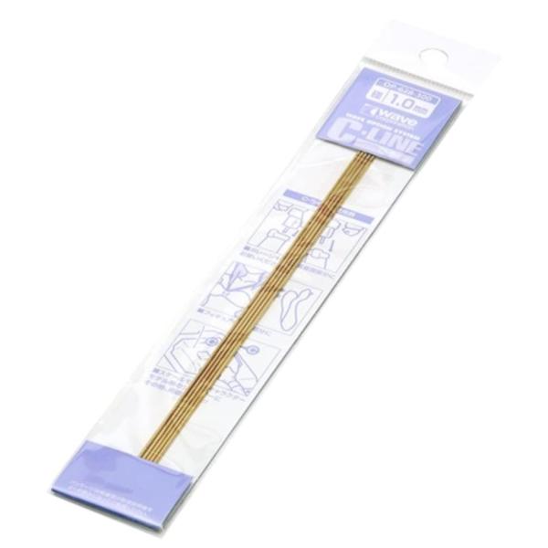 他サイト： ウェーブ Wave  オプションシステムシリーズ C・ライン 径1.0mm 5本入 ホビー用素材 OP-628の商品画像