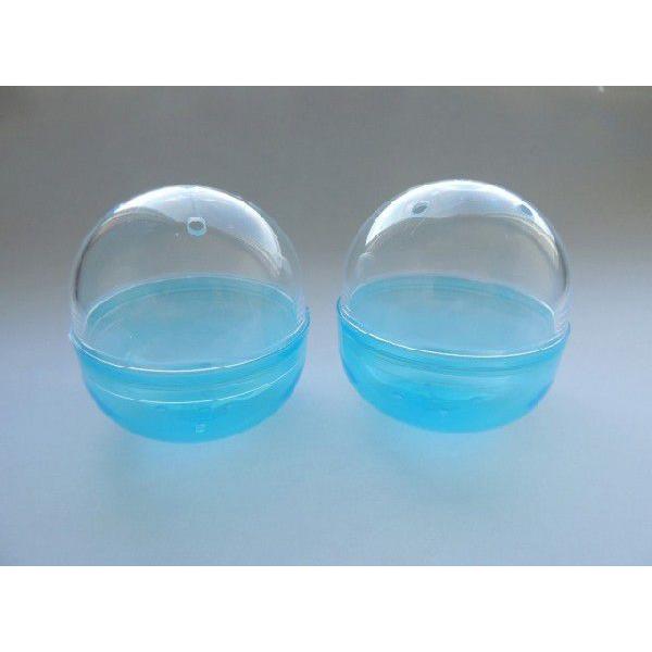 ガチャガチャ用 空カプセル 65mm 約500個入り 業務用 景品カプセル ガチャガチャ用 空カプセル 65mm 透明＋乳白色 約500個入り 業務