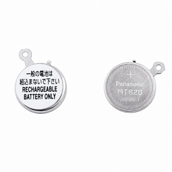 新品 SEIKO セイコー MT920 3023-24M 対応 ソーラー腕時計用 充電式二次電池 修理交換用 バッテリー 袋入り
