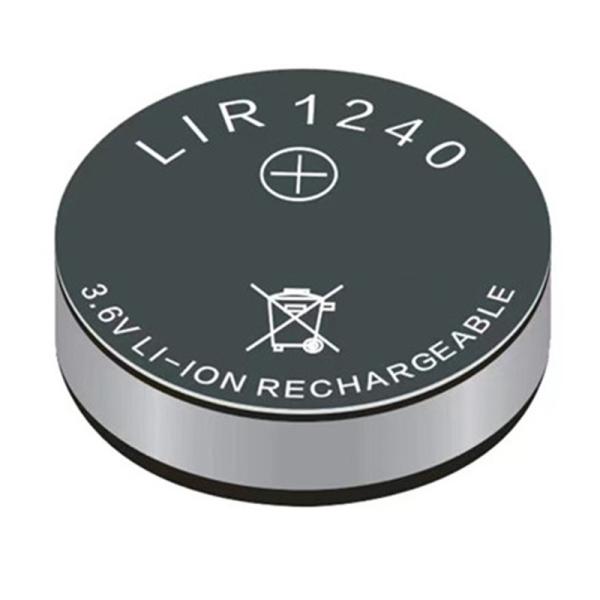 新品 LIR1240 充電式ボタン電池 3.6V リチウムイオン 車用スマートキー  腕時計対応 リチウムイオン充電池型番：LIR1240種類：リチウムイオン充電池電圧：3.6V直径：約12mm厚さ：約4.0mm繰返し充電回数：多数（使用環...