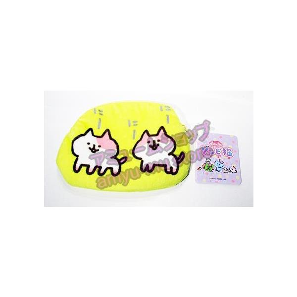 きょーふ ゾンビ猫 イラストポーチ ノラネコ兄弟 単品