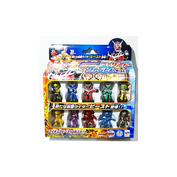仮面ライダーウィザード フィギュアピースコレクション 仮面ライダーウィザードvsファントム セット Dejapan Bid And Buy Japan With 0 Commission