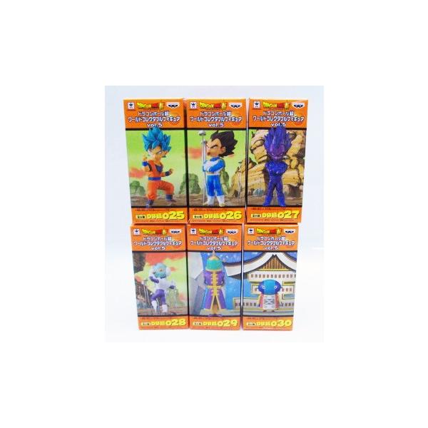 ドラゴンボール超 ワールドコレクタブルフィギュア vol.5 全6種セット