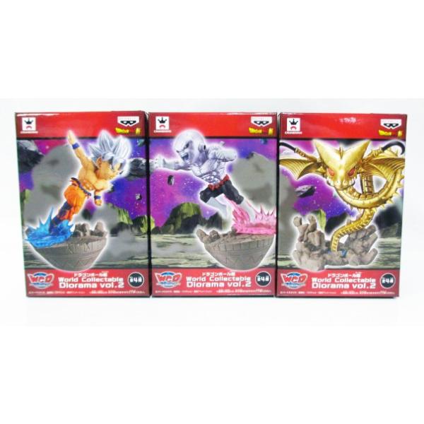 ドラゴンボール超 World Collectable Diorama Vol 2 孫悟空 身勝手の極意 ジレン 超神龍 3種セット Buyee Buyee Japanese Proxy Service Buy From Japan Bot Online