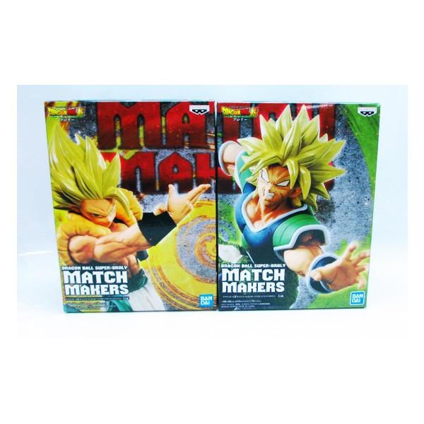 ドラゴンボール超 MATCH MAKERS SUPER SAIYAN ブロリー＆ゴジータ 2種セット