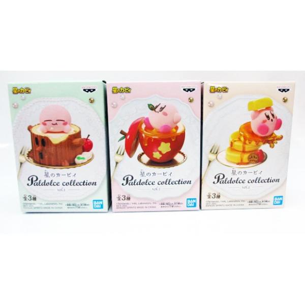 カービィ パルドールコレクション セット コンプリート 星のカービィ Paldolce collection vol.1 全3種セット コンプ