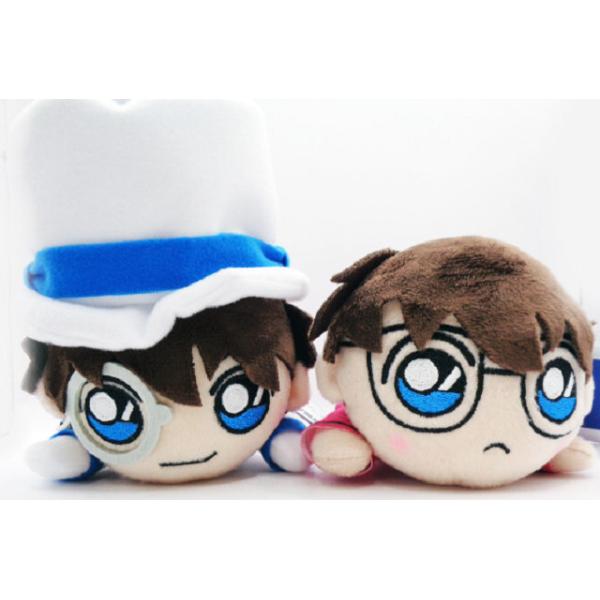 名探偵コナン 寝そべり ぬいぐるみ コナン＆怪盗キッド＆灰原 怪盗