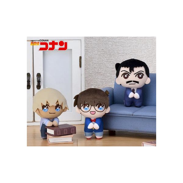 名探偵コナン ぴょことも マスコット コナン＆小五郎＆安室 全3種