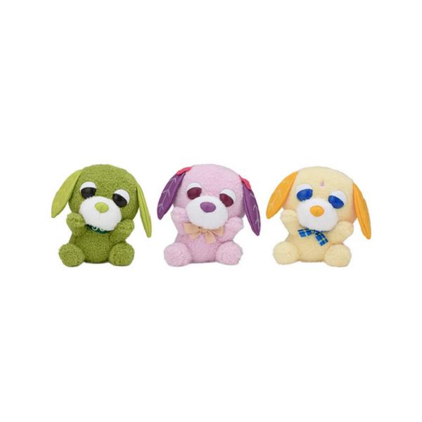 お茶犬 ひょこぴょこ ぬいぐるみ 全3種セット : アミュームショップ