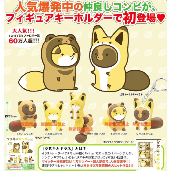 タヌキとキツネ フィギュアキーホルダー 全5種セット コンプ コンプリート Buyee Buyee 日本の通販商品 オークションの代理入札 代理購入