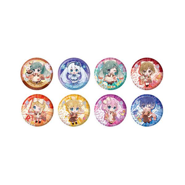 BANDAI 初音ミク 雪ミクあそーと SNOW MIKU 2024 缶バッジ 全8種