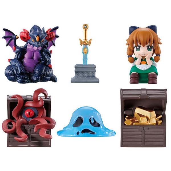 BANDAI まちぼうけダンジョン 勇者と竜の城 全6種セット コンプ