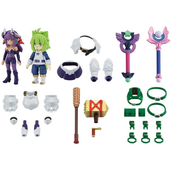 BANDAI（バンダイ） ガシャポンクエスト 獣人の国ポタル編# 全7種