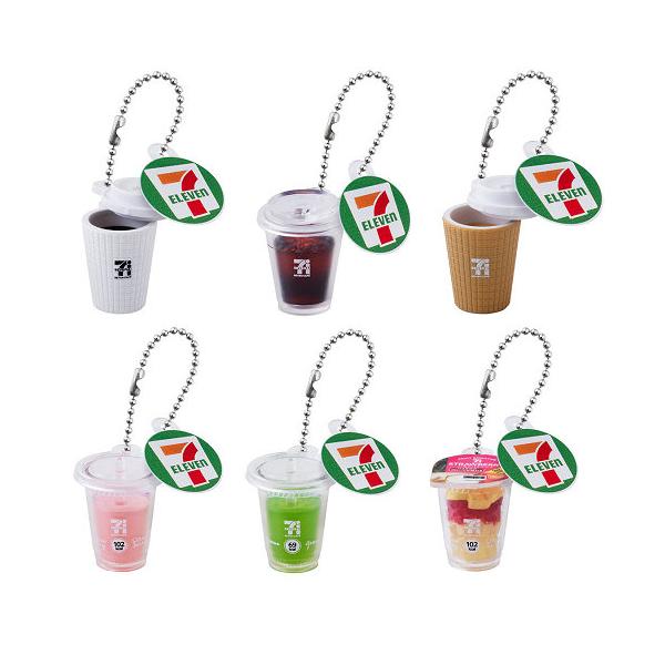 セブンカフェシリーズ ミニチュアチャーム 全6種セット コンプ コンプリートセット