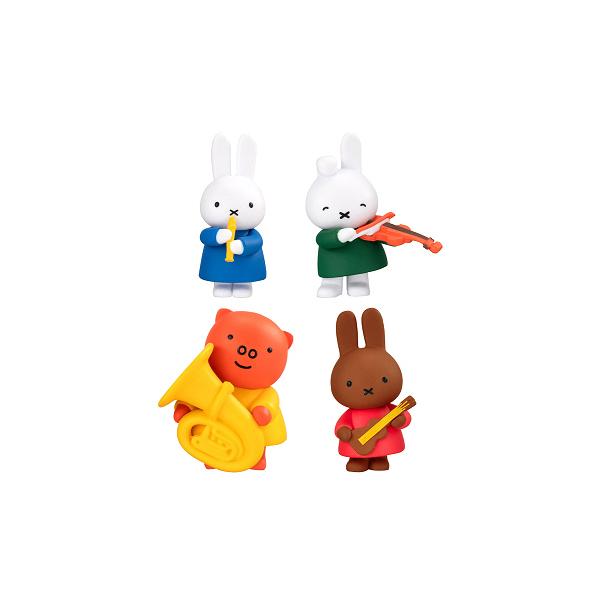 BANDAI miffy おんがく隊 全4種セット コンプ コンプリート