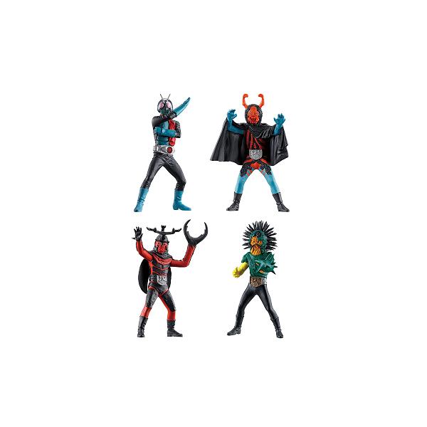 HG仮面ライダー classic壱 全5種類コンプセット ガチャ ⑬ HG仮面ライダー classic壱 全5種類コンプセット ガチャ ⑬