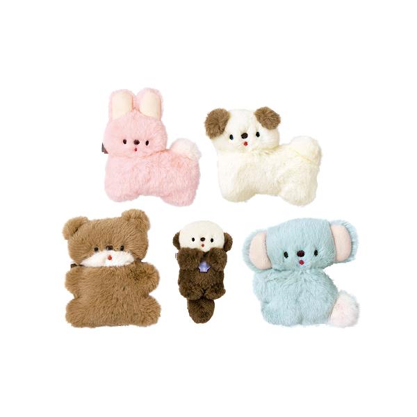 BANDAI（バンダイ） にこやまポッケ ぬいぐるみクリップ 全5種セット