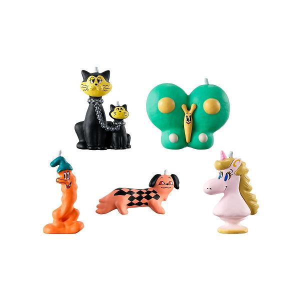 BANDAI（バンダイ） OLGA GOOSE CANDLE ミニチュアコレクション 全5種