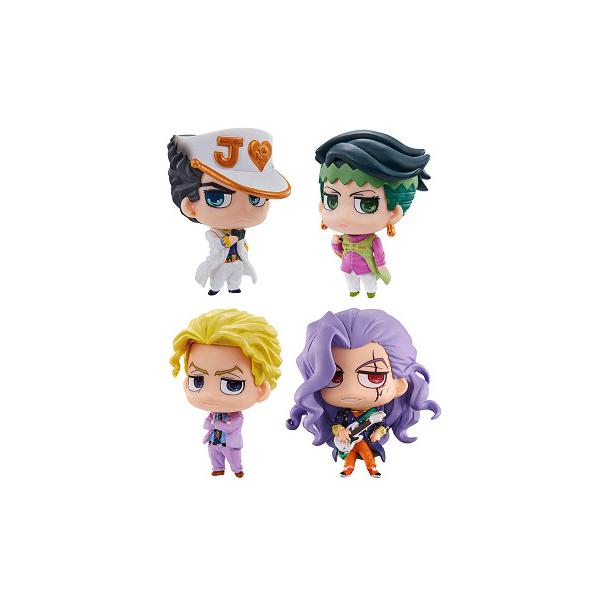 ジョジョコレ　キューポス　セット Oh, all the previous JoJos have turned pale Unboxing the