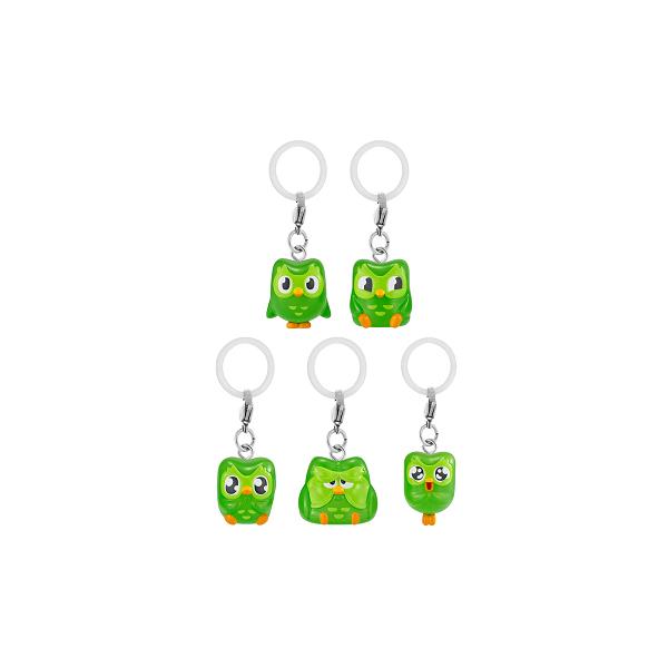 duolingo めじるしアクセサリー 全5種セット コンプ コンプリートセット