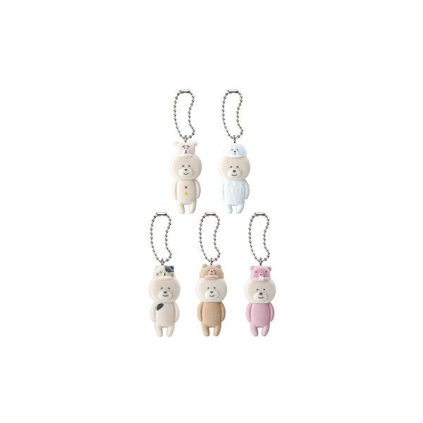 ダフフレ◆ 新作チャーム＊全７種コンプセット BANDAI（バンダイ） なりきりビションフリーゼたちの Capsule flockies