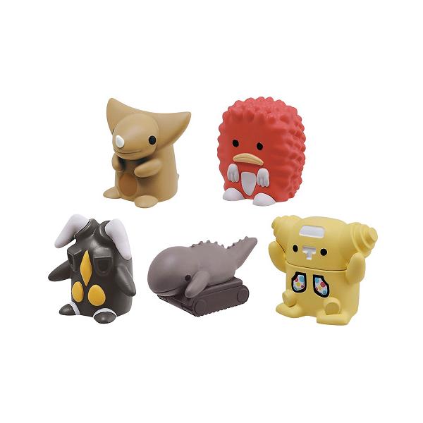BANDAI（バンダイ） ならぶんです。 怪獣さん ウルトラ怪獣版 全5種