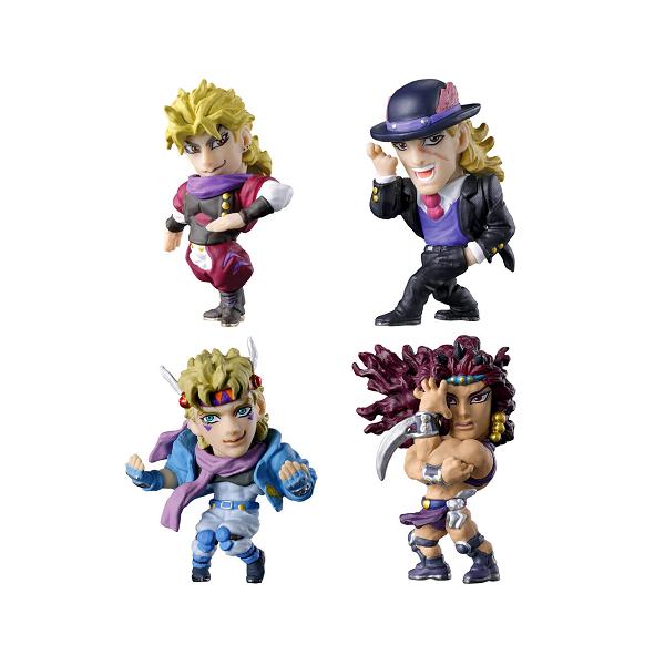 ジョジョの奇妙な冒険 JOJO球 カプセルヒーローズ04 全4種セット カプセル付き コンプリートセット