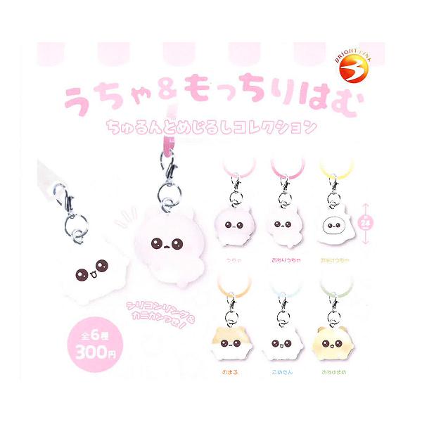 うちゃ＆もっちりはむ ちゅるんとめじるしコレクション 全6種セット