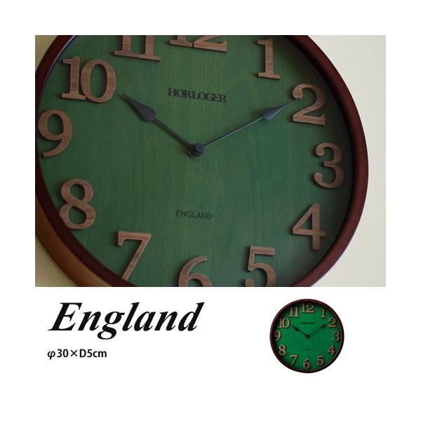 壁掛け時計 掛け時計 おしゃれ 木製 ウッド クラシック 緑 グリーン England イングランド インターフォルム Cl 7542 Buyee Buyee Japanischer Proxy Service Kaufen Sie Aus Japan