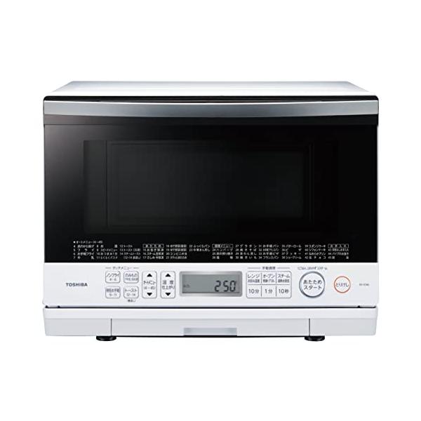 東芝 過熱水蒸気 オーブンレンジ 石窯ドーム 26L ER-VD80(W) グラン