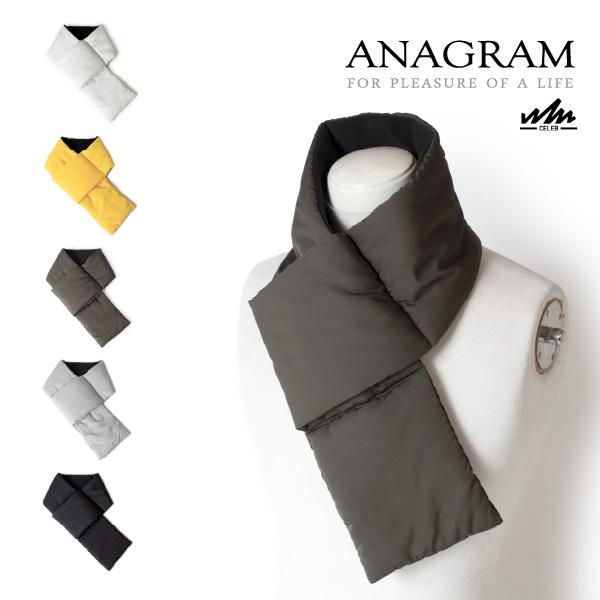 フェイクダウンマフラー 裏フリース ネックウォーマー パディング