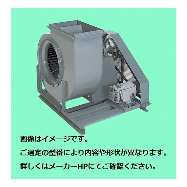 テラル シロッコファン CLF2-No.4.5-OB-B-e(5.5kW) (屋外仕様) (床置形