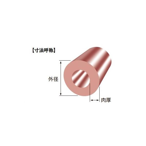 伸銅肉厚外径砲金 6 17 5mm 105mm 厨房用設備販売1000 砲金材料 資材丸管 アナハイム17 5mm