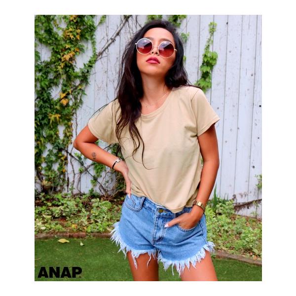 シンプルtシャツ Tシャツ レディース 半袖 無地t ティーシャツ ティシャツ トップス カットソー 半袖tシャツ ショート丈 夏物 春夏 シンプル Buyee Buyee Japanese Proxy Service Buy From Japan Bot Online